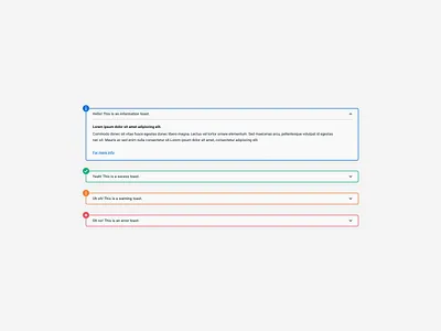 ❗️Who likes some toasts? 2 alerts product design toasts ui visual design