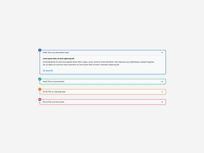 ❗️Who likes some toasts? 2 alerts product design toasts ui visual design
