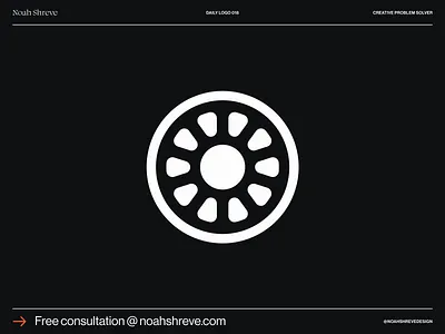 Daily Logo 018 fruit identity logo minimal logo