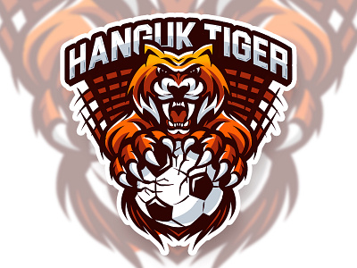 Tiger Sports animal logo design brand identity branding cartoon logo creative logo design football logo design graphic design hand drawing logo design icon design illustration illustration logo design logo mascot mascot logo design professional logo soccer sports logo design tiger angry tiger logo design