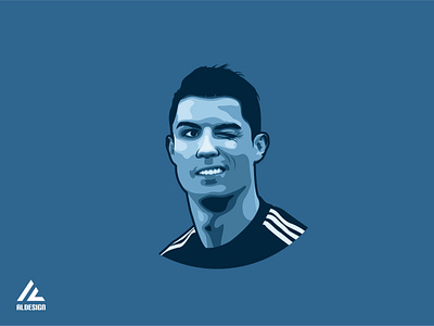 Cristiano Ronaldo - Minimalist Vector Potrait cr7 cristiano ronaldo cronaldo design illustration illustration minimalist illustration people minimalist vector people people art ronaldo simple design vector art vector simple