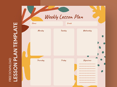 Fall Weekly Lesson Plan for Preschool Free Google Docs Template academy docs fall google high leaf fall leaffall lesson lessonplan plan preschool print printing school study studyplan template templates weekly