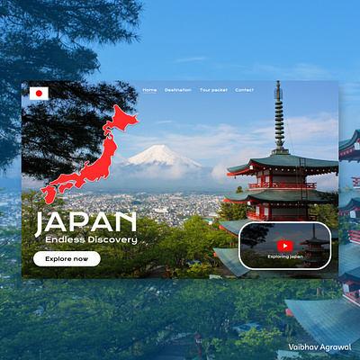 JAPAN branding graphic design ui