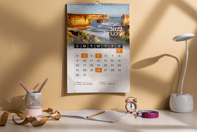 January, 2022 Calendar ( Australia ) 2022 calendar australia branding graphic design ui