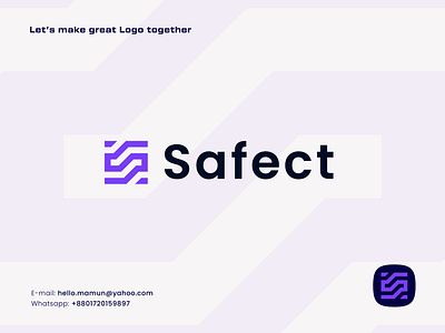 Safect- letter s logo design dribbble a b c d e f g h i j k l m n abstract logo abstract logos app icon brand identity branding crypto ecommerce identity logo designer logofolio logomark logos mark modern logos monogram o p q r s t u v w x y z symbol