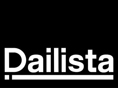 Dailista classic company construction corporate logo strong type