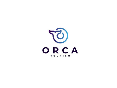 Orca logo Combination brand branding combination design graphic graphic design illustration letter logo orca ui ux vector