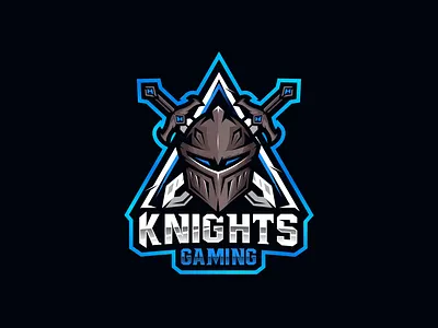 Knights logo branding character design esports graphic design illustration logo sports logo team vector