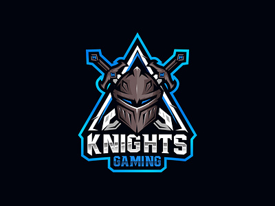 Knights logo branding character design esports graphic design illustration logo sports logo team vector