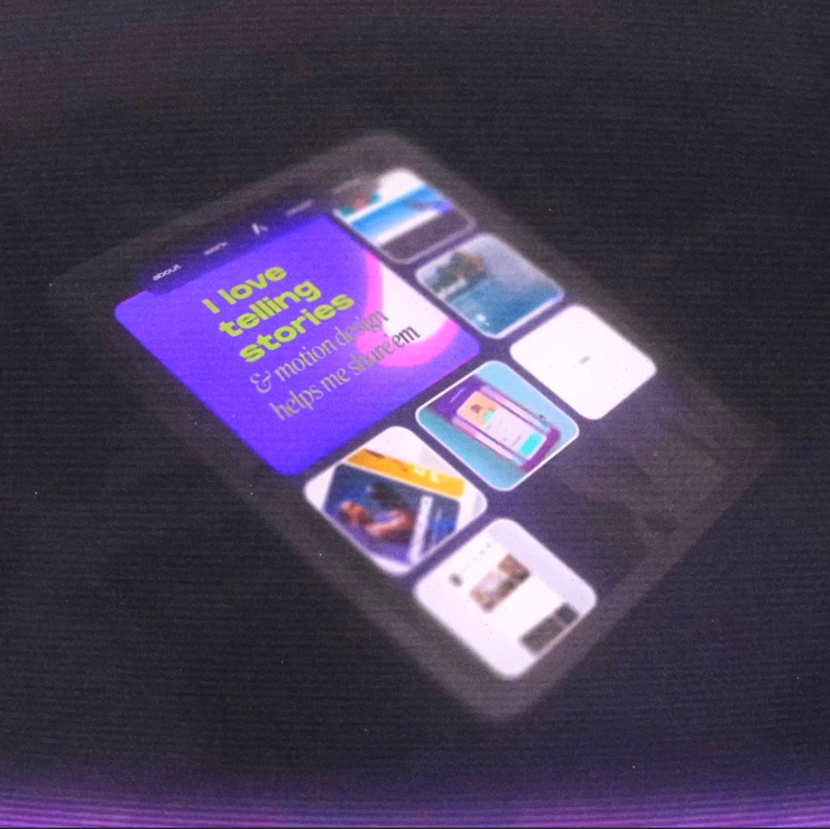 Personal Website 2k22 animation branding design framer interaction lottie mweb personal website portfolio product ui ux web website