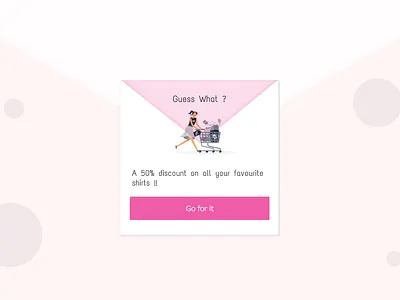 Daily UI #16 dailyui design design figma discount popup sale ui