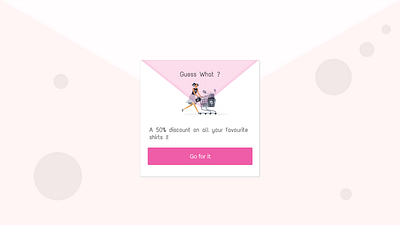 Daily UI #16 dailyui design design figma discount popup sale ui