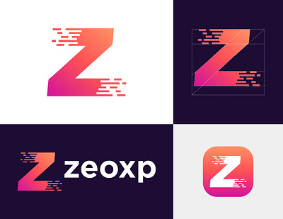 Z Letter Logo - Modern Z Letter Mark Logo - Abstract Z Logomark abstract logo agency brand brand identity branding creative gradient logo letter logo logo logo design logo maker modern logo modern z letter logo print professional software company logo tech technology trendy logo vector icon mark symbol z logo