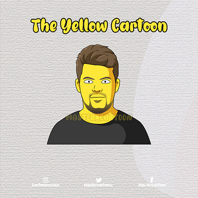 CUSTOME YELLOW CARTOON affordable art animation artwork branding cartoon cartoonworld cute design design illustrator fast order funny happy buyer illustration logo open commission simpson style unlimited revision yellow cartoon