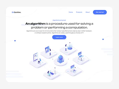 BitGorithm. 3d animation app branding design designing dribbble graphic design icon illustration logo minimal motion graphics popular trending typography ui ux vector web