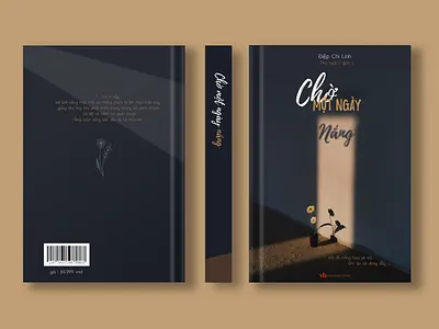Book Cover design / novel " waiting a sunny day " adobe illustrator book cover design bookcover cover design design graphic design illustration typography