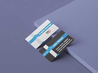 BusinessCardSahirAhmed graphic design logo