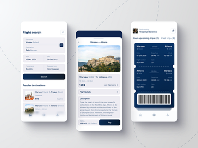 Travel Mobile App iOS booking design ios minimal mobile app design mobile ui tickets travel travel app ui uxui designer