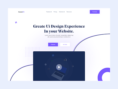 Landing Page banner best branding design graphic design hero area inspiration landing landing page marketing mesh gradient slider ui web web design