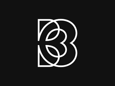 Letter B + Heart + leafs brand identity branding lettermark logo logo design logo designer logo inspiration logomark logos mark marks minimal logo minimal logo design minimal logos minimalist logo simple logo simple logo design simple logos symbol symbols