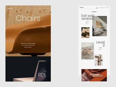 Take a Sit - A Chair Digital Experience app art branding chair design digital digitalexperience experience flat furniture graphic design minimal mobile photo ui ux web website