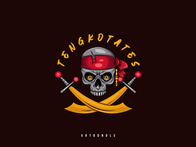 tengkotates design logo vector