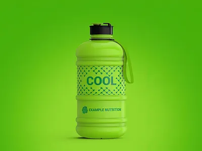 Water Sport Nutrition Bottle Mockup 3d 3d illustration 3d modeling 3d rendering branding cad modeling design illustration label design visualization label showcase product mockup product visualization