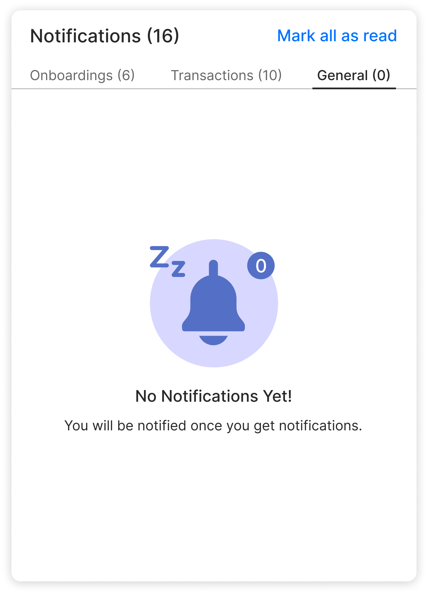 Notification Tray Variations