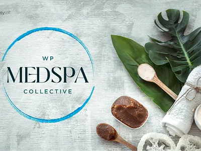 The logo design named "WP MedSpa Collective" designed by Ansyso adobeillustrator aesthetics approachablemedspa athletesmedspa cleanlines highendspaday hipmedspa infraredsauna logodesign massagetherapy medspacollection mensspa nailsalon premiermedspa professionalmedspa sharpspa sportsphysiology womensspa