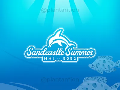 Sandcastle Summer logo design graphic design logo