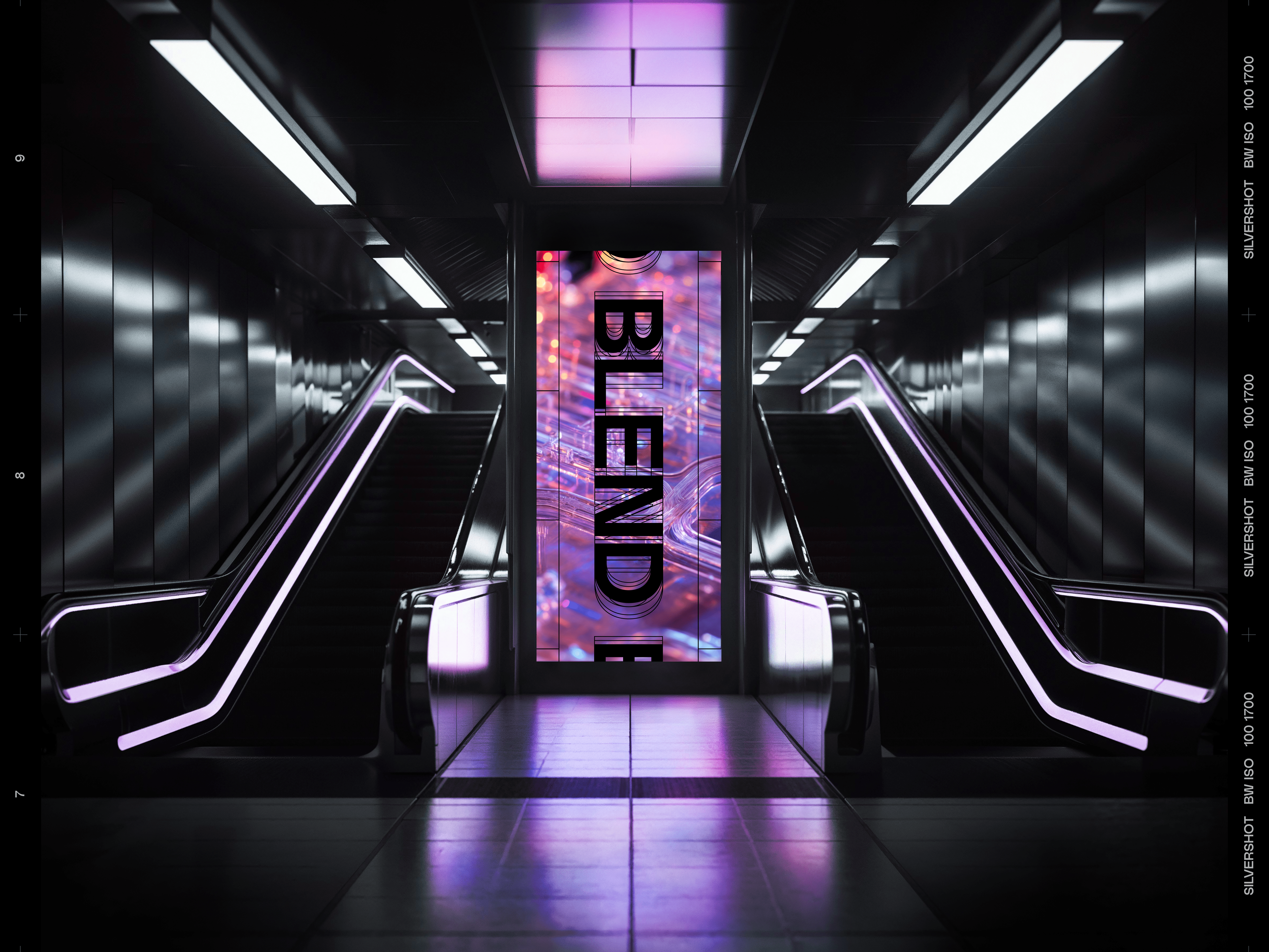 Blend // Website 3d animation art blacklead blacklead studio buy design digital e commerce landing landing page responsive spline ui ux web website