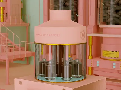 House of Dappers - Product Animation 3d 3d animation ads animation product ads product animation