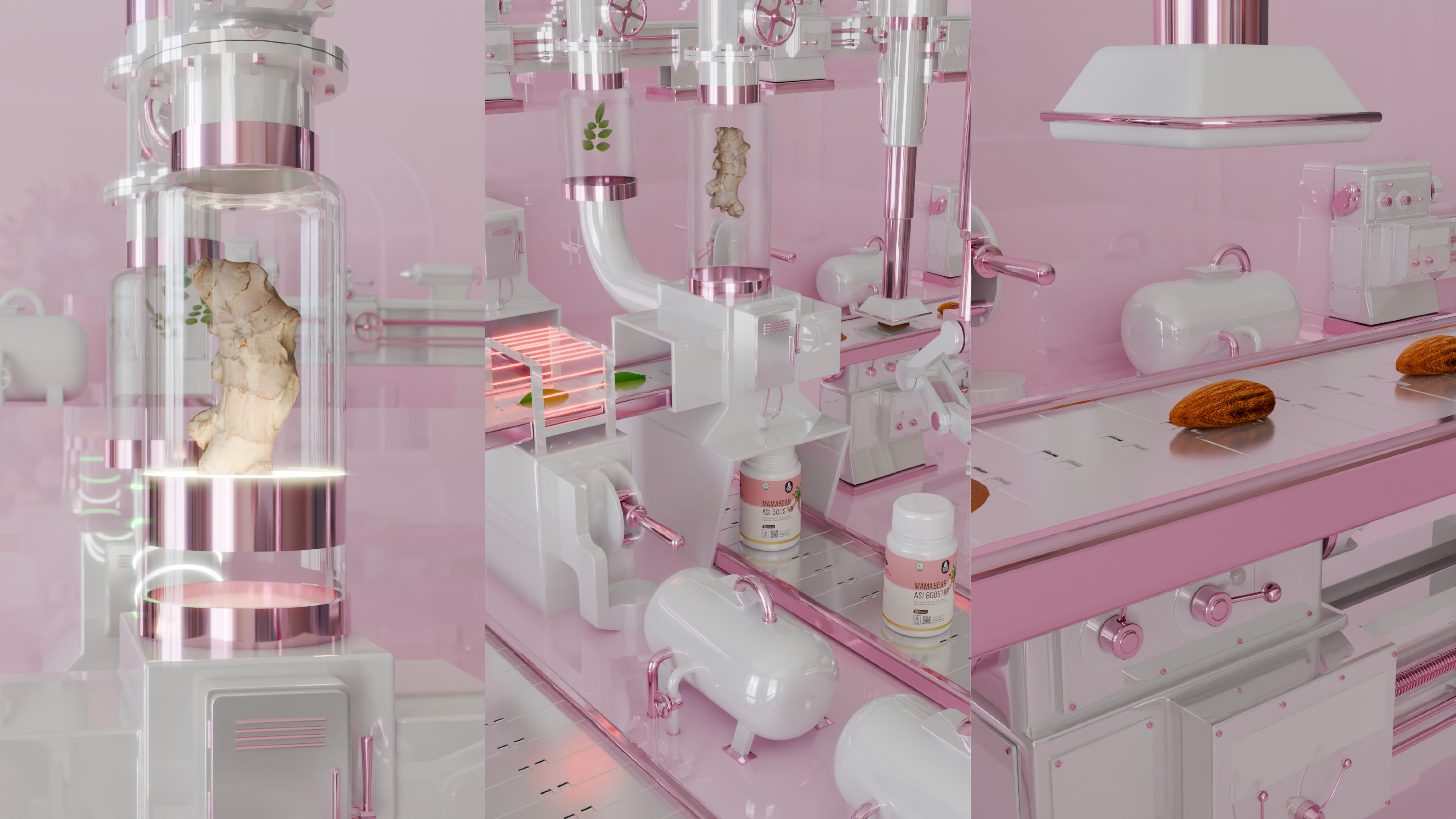 Mamabear - Product animation 3d 3d animation ads animation product ads