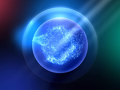 Dynamic particle sphere after effects animation blender figma motion sphere visualeffects