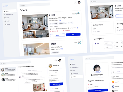 AI Rent – Smart & Secure Apartment Rentals 🏡✨ ai ai tools airbnb apartment booking home offers product product design rent rent platform rent service runtberry service uiux zumper