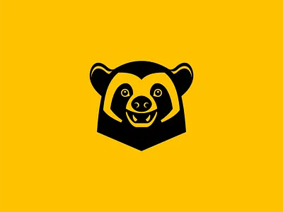 Honey Badger Logo animal badger branding design emblem fearless honey icon illustration logo mark nature sport sports vector wildlife zoo