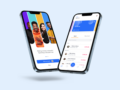 Finance Management App branding design figma finance mobile app mobile app design ui ux