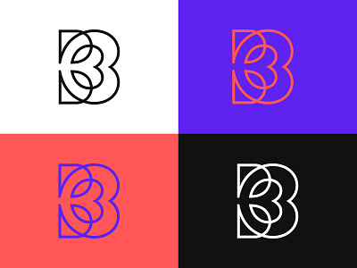 Letter B + Heart + leafs brand identity branding lettermark logo logo design logo designer logo inspiration logomark logos mark marks minimal logo minimal logo design minimal logos minimalist logo simple logo simple logo design simple logos symbol symbols