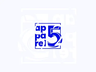 Apparel 52 logo clothes contemporary digits identity logo modern outfit streetwear typography