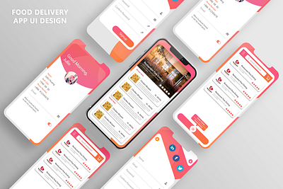 Food Delivery App UI branding ui