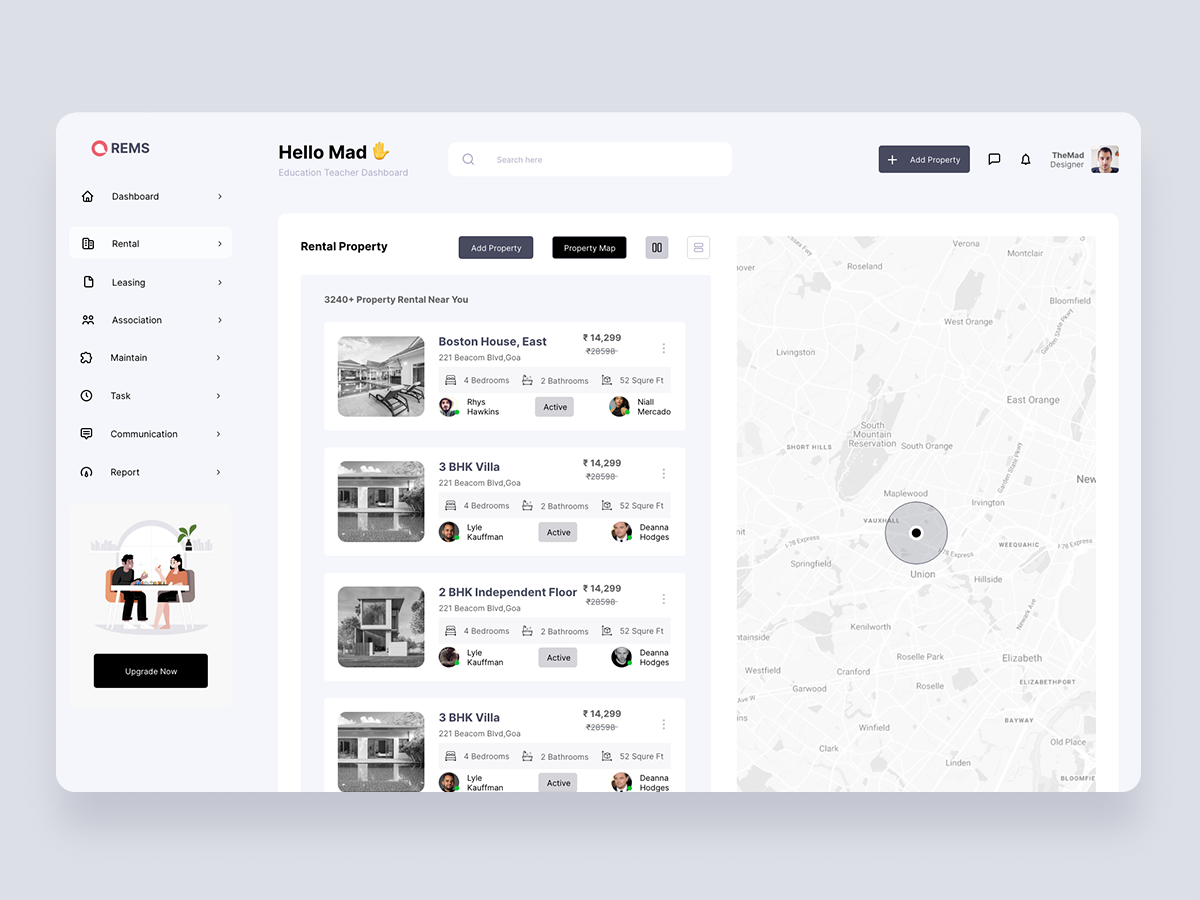 Example of Intuitive Dashboard Design For Efficien
