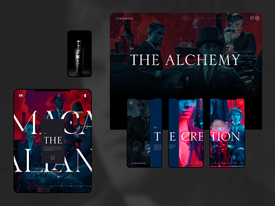 The Macallan - Luxury Digital Experience app branding design digitalexperience experience graphic design luxury macallan photo photography stevenklein themacallan ui ux web whisky