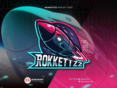 Rocket Mascot logo 🚀🚀 animation astronaut branding cartoon character design esport graphic design illustration jet logo mascot missile motion graphics planet rocket space starship ui vector