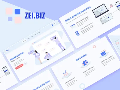 Zel.Biz — CRM system for advertiser and developer animation app app design branding corporate website design figma graphic design illustration logo motion graphics ui ui design ui interface uiux design ux ux design vector website
