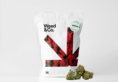 Weed&Co branding branding design design icon logo packaging packaging design typography weed weed packaging
