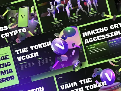 VAHA Fitness Mirror Web3 Concept 3d cinema 4d crypto fitness mirror modeling web3