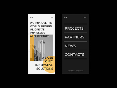 Bureau of Architecture design ui ux