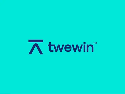 Twewin - Logo Design application logo brand branding design designer fitness fitness app fitness branding fitness logo gym gym app identity logo personal trainer sports sports brand