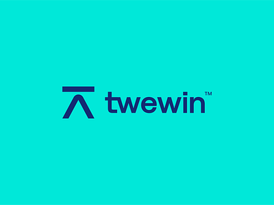 Twewin - Logo Design application logo brand branding design designer fitness fitness app fitness branding fitness logo gym gym app identity logo personal trainer sports sports brand