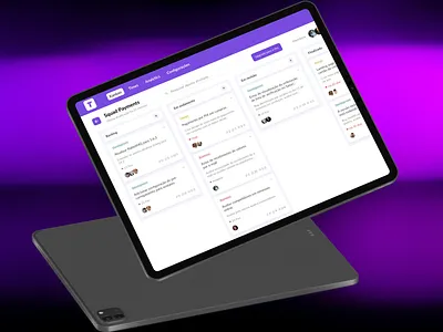 Traklo: collaborate and manage projects app design interface ios kanban trello ui ux web